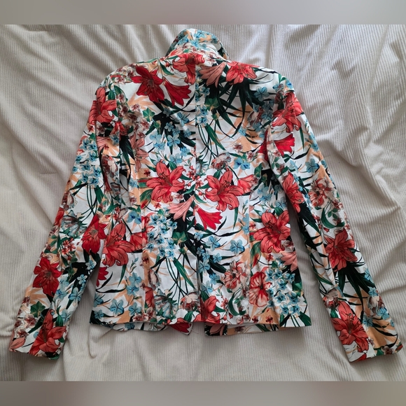 XOXO Floral Blazer Jacket Multicolored Sz S NWT. BLAZER ONLY - Picture 2 of 13